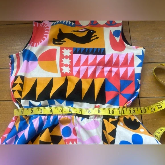 Nooworks Dahlia Dress Congdon Sleeveless High Neck Midi Dopamine Dressing Small - Picture 11 of 11